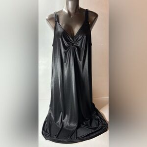 Vintage Elegant Black Nightgown
